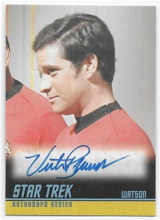 Cartão de autógrafo Star Trek TOS A236 Victor Brandt como Watson - Imagem 1 de 1