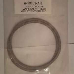 1928-29 Ford Car Cowl Lamp Lens Gasket A-13309-AR - Picture 1 of 4
