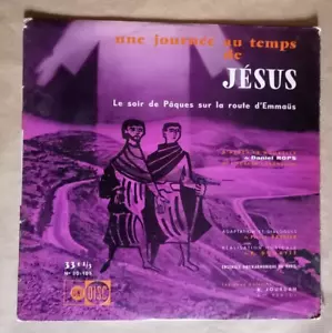 Una Giornata Al Tempo Di Gesù, Pasqua Sulla Strada Di Emmaus LP 33T Danno Xtian - Picture 1 of 2