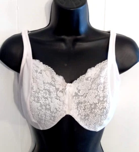 Lilyette 441 Minimizer Bra 34D Floral Lace Maidenform Underwire - Picture 1 of 3