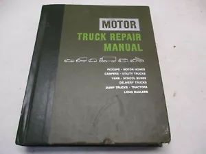Motor Truck Repair Manual 31st Edition 1966-1972 - Picture 1 of 5