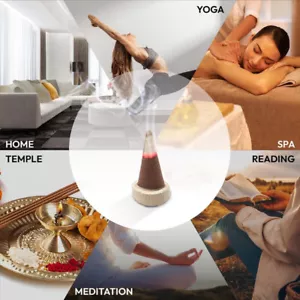 Nirmalaya Rooh Kewda Incense Cones | Organic Dhoop Cones (40 Units). - Bild 1 von 4