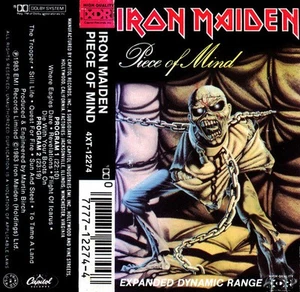 Iron Maiden - Piece Of Mind (Cass, Album, Win) (Very Good Plus (VG+)) - 31854368 - Picture 1 of 5