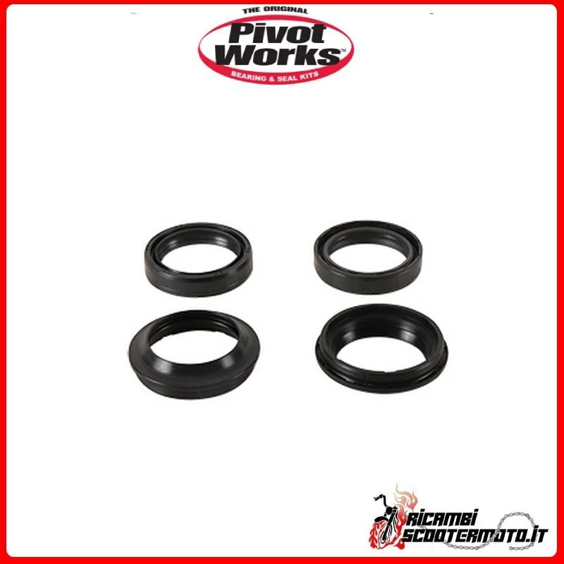 KIT PARAOLI E PARAPOLVERE FORCELLA PIVOT WORKS YAMAHA YZF R6 600 2014 PWFSK-Z025 Foto 1 de 1