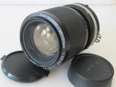 Nikon Zoom 35-105mm f/3.5-4.5 AIS Wide Angle-Telephoto Manual Focus Lens - Image 1 of 4