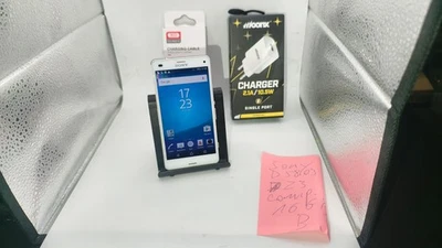 Sony  Xperia Z3 Compact D5803 - 16GB - Weiß (Ohne Simlock) Smartphone - Bild 1 von 4