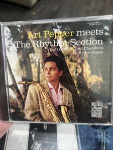 Art Pepper Meets the Rhythm Section CD (1988, Contemporary) Original Jazz SEALED - Imagen 1 de 3