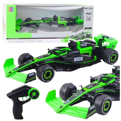 1:16 RC FERNGESTEUERTER FORMEL 1 BOLIDE F1 KICK SAUBER TEAM C44 STARKE MOTORLEIS - Bild 1 von 4