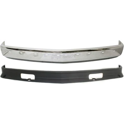 Комплект переднего бампера хромированный для 1988-1998 Chevrolet C1500 K1500 1995-2000 Tahoe - Изображение 1 из 4