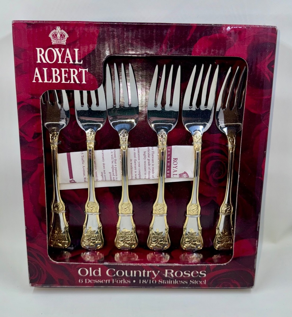 royal albert old country roses flatware products for sale | eBay