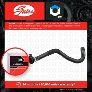 Heater Hose fits BMW 335 3.0 11 to 16 N55B30A Coolant Gates 11537598234 Quality - Picture 1 of 2