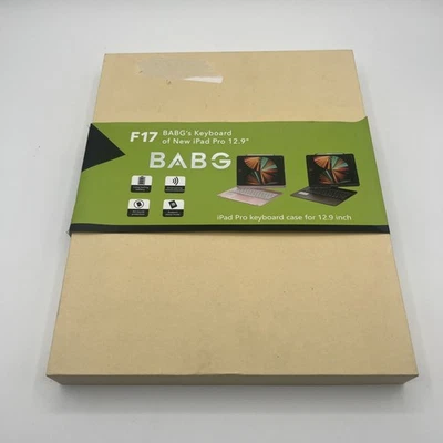 BABG F17 Black Touchpad Keyboard Case for iPad Pro 12.9” - Image 1 of 4