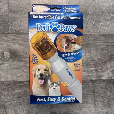 Pedi Paws Incredible Pet Nail Trimmer New In Box - Image 1 of 4