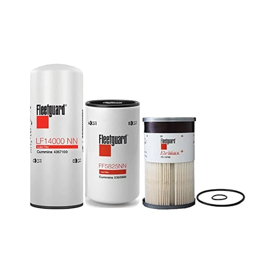 High,Efficiency Lube & Fuel Filter Kit, Engine Longevity & Performance Foto 1 de 1