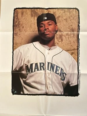 Póster de distribuidor Griffey Jr 1998 Upper Deck SP ¡Muy bonita belleza! 37” X 20” Foto 1 de 4