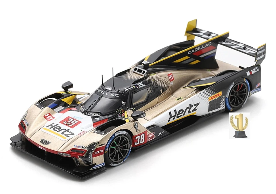 1:43 Spark S9266 Cadillac Série V, 24hrs Lemans 2025, #38 Hertz Équipe - Photo 1/1
