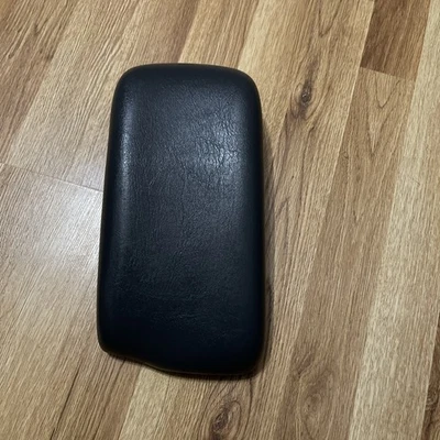 1999-2005 Pontiac Grand Am Center Console  Dark Gray Vinyl  Armrest Lid OEM - Image 1 of 4