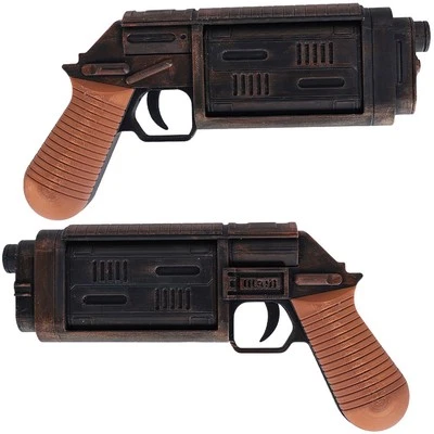Pistola de Cosplay Cassian Andor Impresa en 3D Marrón Arma Blaster Pistola Decoración Foto 1 de 4