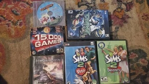 Game Lots Assorted Games (Sims 2 DLC, TMNT, Hegemonia) - Picture 1 of 1