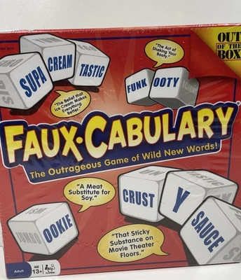 Faux-Cabulary Party Family Silly Definition Word Board Game ▪︎ Out Of The Box  - Image 1 of 4