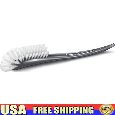 Cepillo de biberón limpiador de pezones apto para lavavajillas diseño curvo sin BPA nuevo Foto 1 de 4