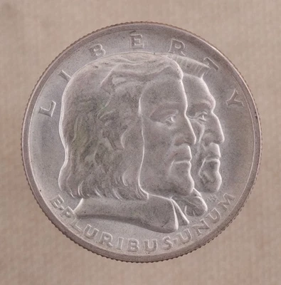 1936 Long Island Commemorative Silver Half Dollar (B2670) - Image 1 of 2