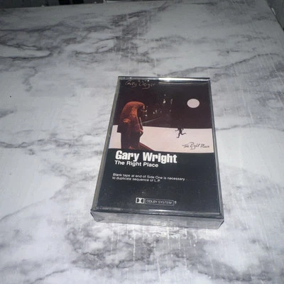 GARY WRIGHT - THE RIGHT PLACE Cassette Tape 1981  - Image 1 of 3