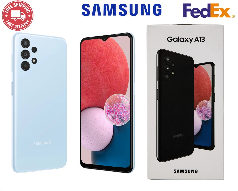 Samsung Galaxy A13 5G  64 GB  Blue A136U Factory Unlocked GSM CDMA - Image 1 of 4