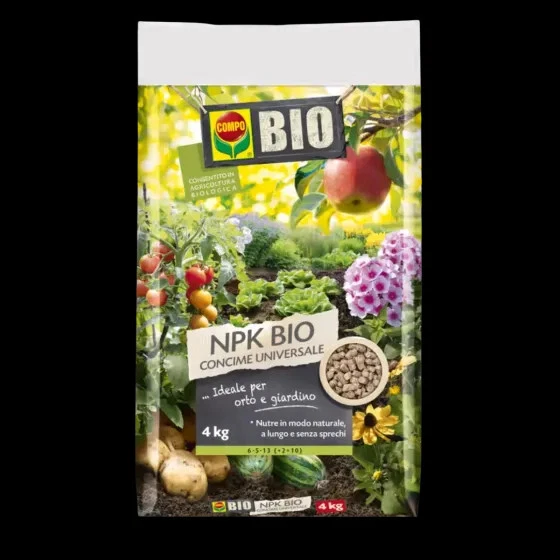 Concime Universale Granulare NPK BIO COMPO - Naturale per orto e frutti - Immagine 1 di 1