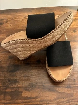 Sandalias de cuña alpargata Dolce Vita negras sin talla Google dice 9,5-10? Foto 1 de 4