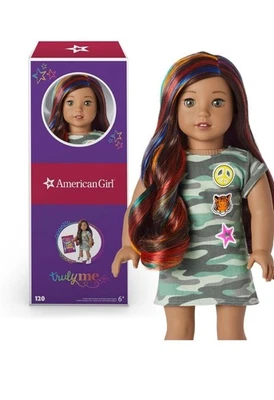 AMERICAN GIRL TRULY ME DOLL  120 NEW in Box Brown Hair with highlights Beautiful - Image 1 of 4