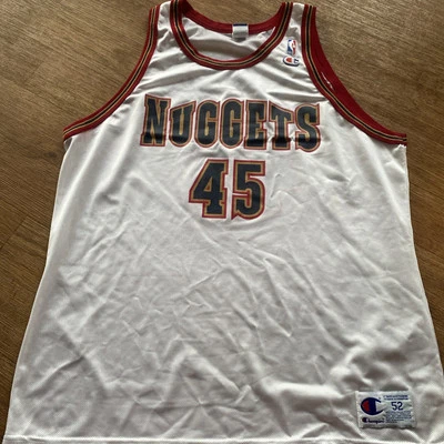 Camiseta deportiva de baloncesto de la NBA Raef LaFrentz Nuggets campeón de Estados Unidos rara Jordan Kobe 11 Foto 1 de 4