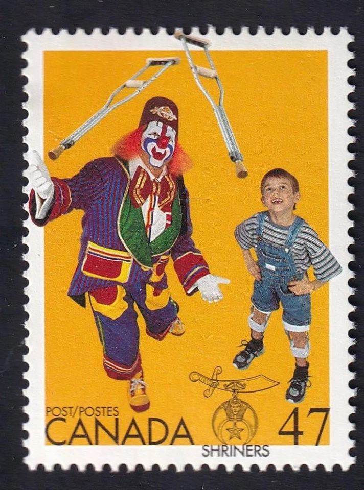 Canada 2001 Shriners and Children's Hospitals, MNH sc#1917 - Image 1 of 1