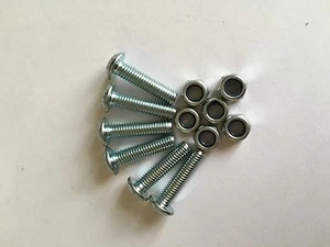 Tony Kart OTK Steering Wheel Bolt Set STANDARD Six Nuts and Bolts Kart Parts UK - Picture 1 of 1
