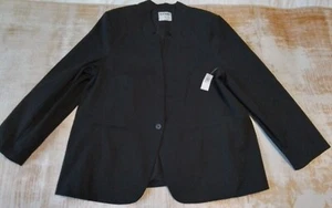 Old Navy Womens XXL Black Blazer Suit Sport Coat 2XL Work Office Business Jacket - Picture 1 of 9