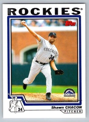 2004 Topps # 257 - Shawn Chacon - Colorado Rockies - Image 1 of 2