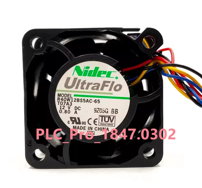 SuperMicro Fans Fan-0086l4 Nidec UltraFlo R40w12bs5ac-65 for 1u Server