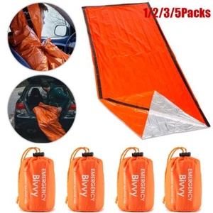 Posten Notfall Schlafsack Thermo Wasserdicht Outdoor Survival Camping Wandern - Bild 1 von 8