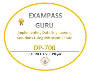 DP-700 Implementing Data Engineering Solutions! 104 QA! AUGUST UPDATES - Picture 1 of 1