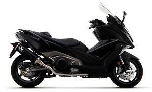 TERMINALE DI SCARICO ARROW URBAN BLACK PER KYMCO AK 550 21-24 OMOLOGATO EURO5 - Imagen 1 de 3