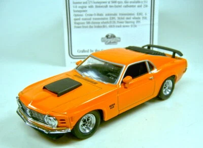 Matchbox YMC5 1970 Boss Mustang orange Muscle Car neu in Box 1:43 - Bild 1 von 4