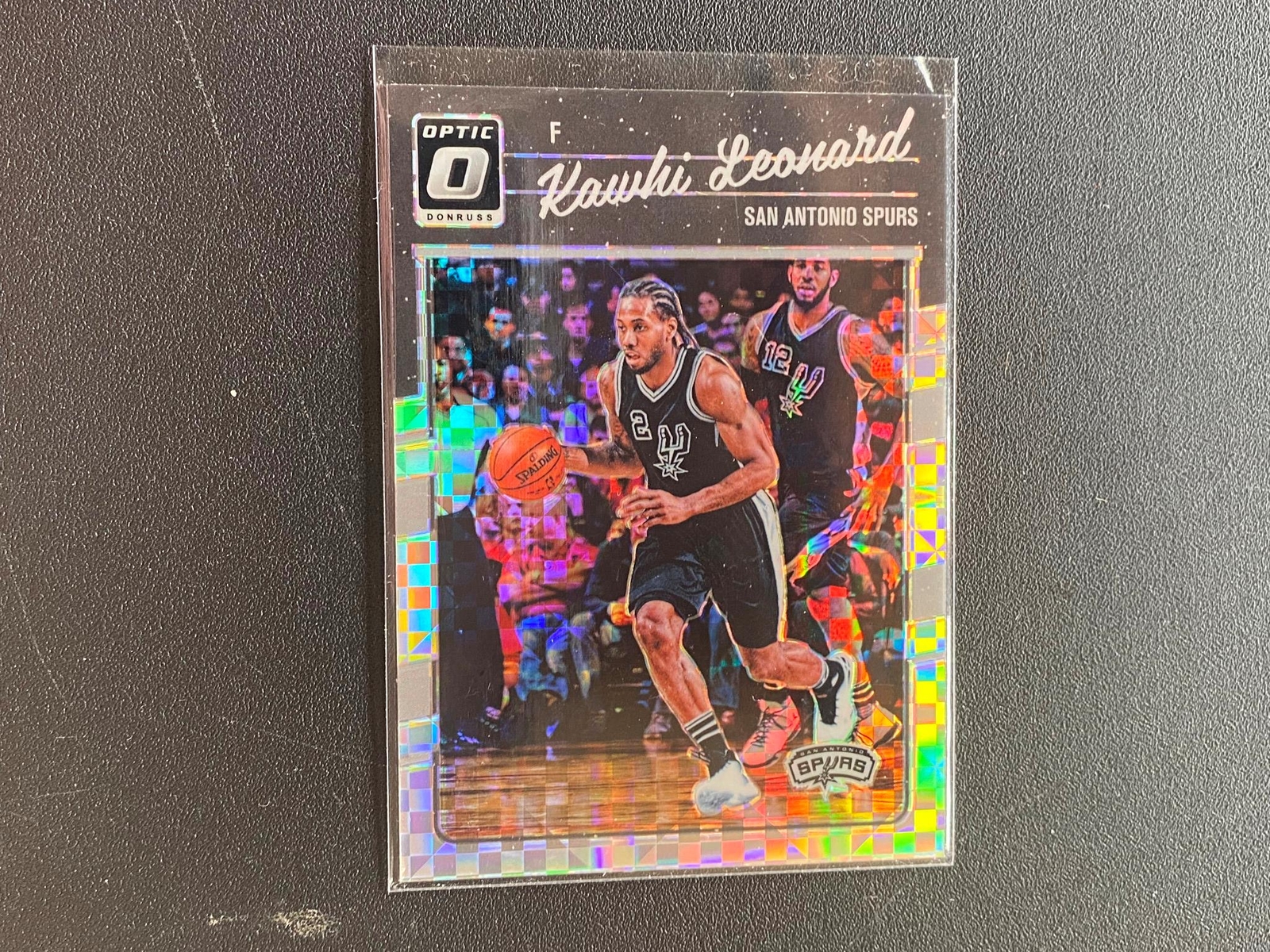 Kawhi Leonard 2016-17 Optic Checkerboard Prizm San Antonio Spurs N31
