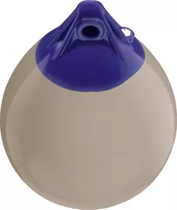 Two Polyform Buoys A-2 A2 Sand Color Heavy Duty Fender (2) - Foto 1 di 3