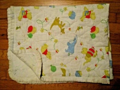 Manta de Abeja De Colección Sears Disney Winnie Pooh Eeyore Kanga Roo Owl Heffalump Foto 1 de 4