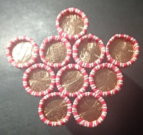 10 Rolls 2021 D Lincoln Shield Cents Brand New Cover