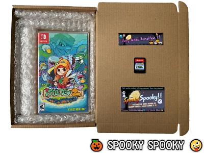 Ittle Dew 2 Plus Nintendo Switch - NTSC-U/C USA VGC CIB - High Quality Packing - Image 1 of 4