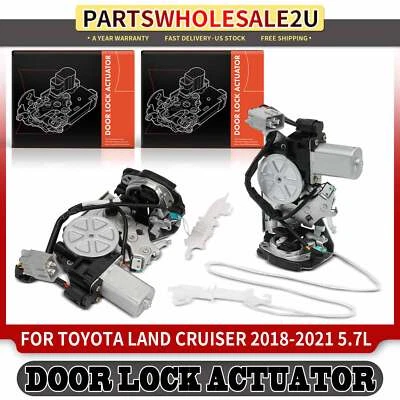 Left & Right Lower Door Lock Actuator for Toyota Land Cruiser 2018-2021 V8 5.7L - Image 1 of 4