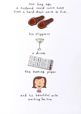 Papyrus Funny Humor Father's Day from Wife Greeting Card - Image 1 of 3