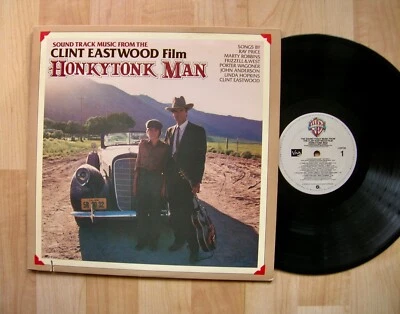 HONKYTONK MAN soundtrack Warner 1-23739 orig 1982 Marty Robbins / Clint Eastwood - Image 1 of 2