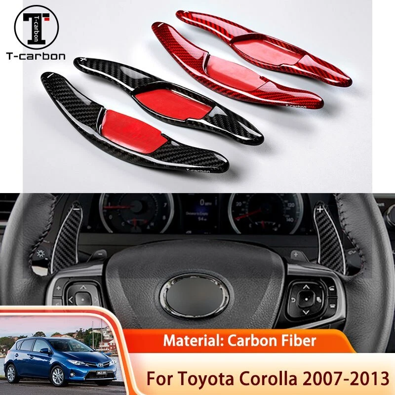 Extensión de palanca de cambios del volante del coche para Toyota Corolla 2007-2013 Foto 1 de 4